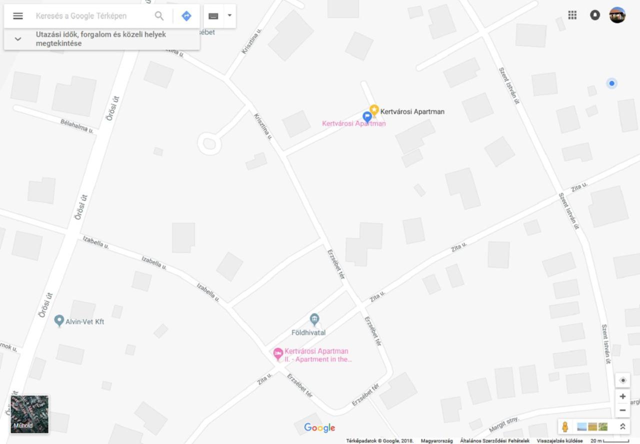 Kertvarosi Apartman Tiszaújváros Buitenkant foto